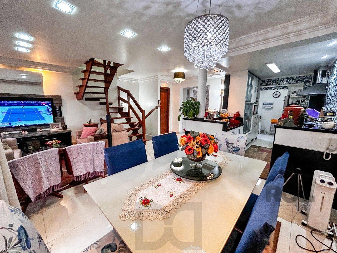 casa em condominio, com 1 suíte, 2 vagas, lareira, churrasqueira, infra completa — foto 6