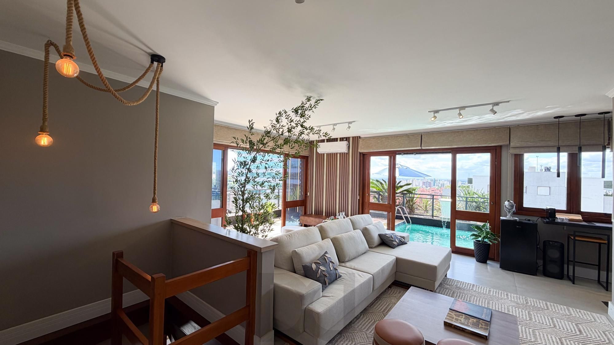 Vende-se linda cobertura com 3 quartos (1 suíte), 209m², 2 vagas e piscina – Três Figueiras — foto 6