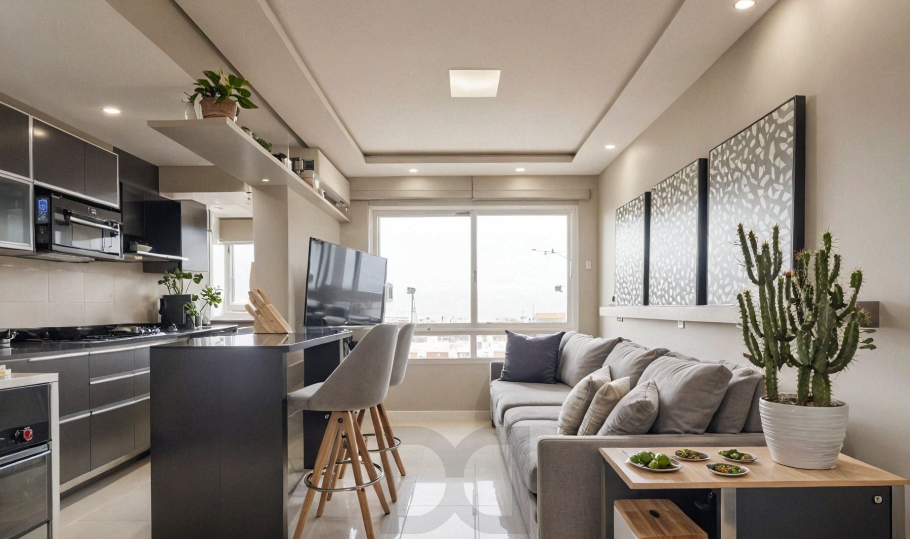 Vende-se apartamento com 2 quartos (1 suíte), 55m² e 2 vagas – Petrópolis — foto 1