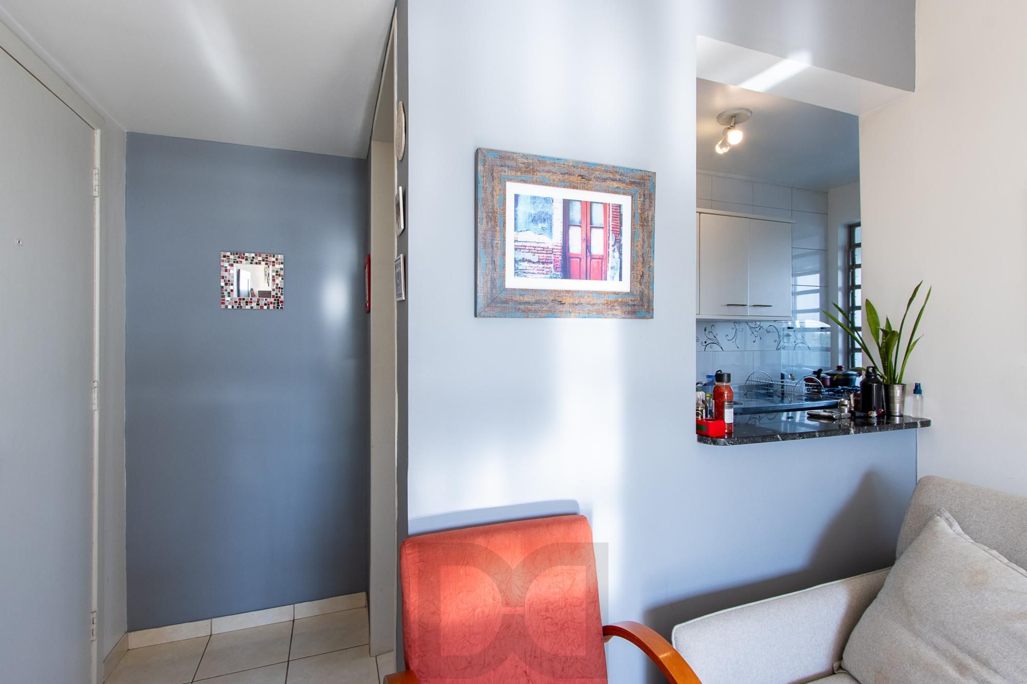 Lindo apartamento locado, mobiliado, andar alto com vista para o Rio, 2 quartos - Bairro Cristal — foto 8