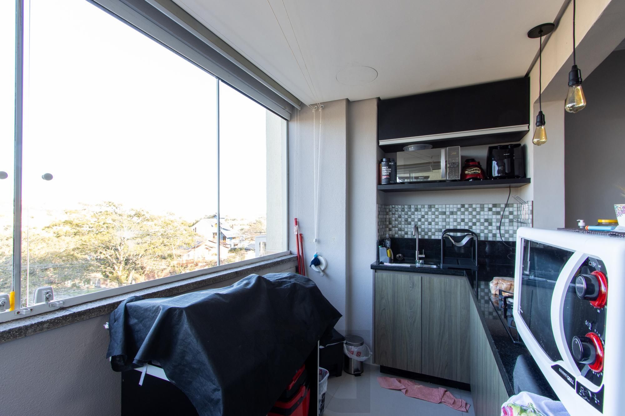 Apartamento 2 dorm, vaga de garagem escriturada e coberta - bairro Cristal — foto 6