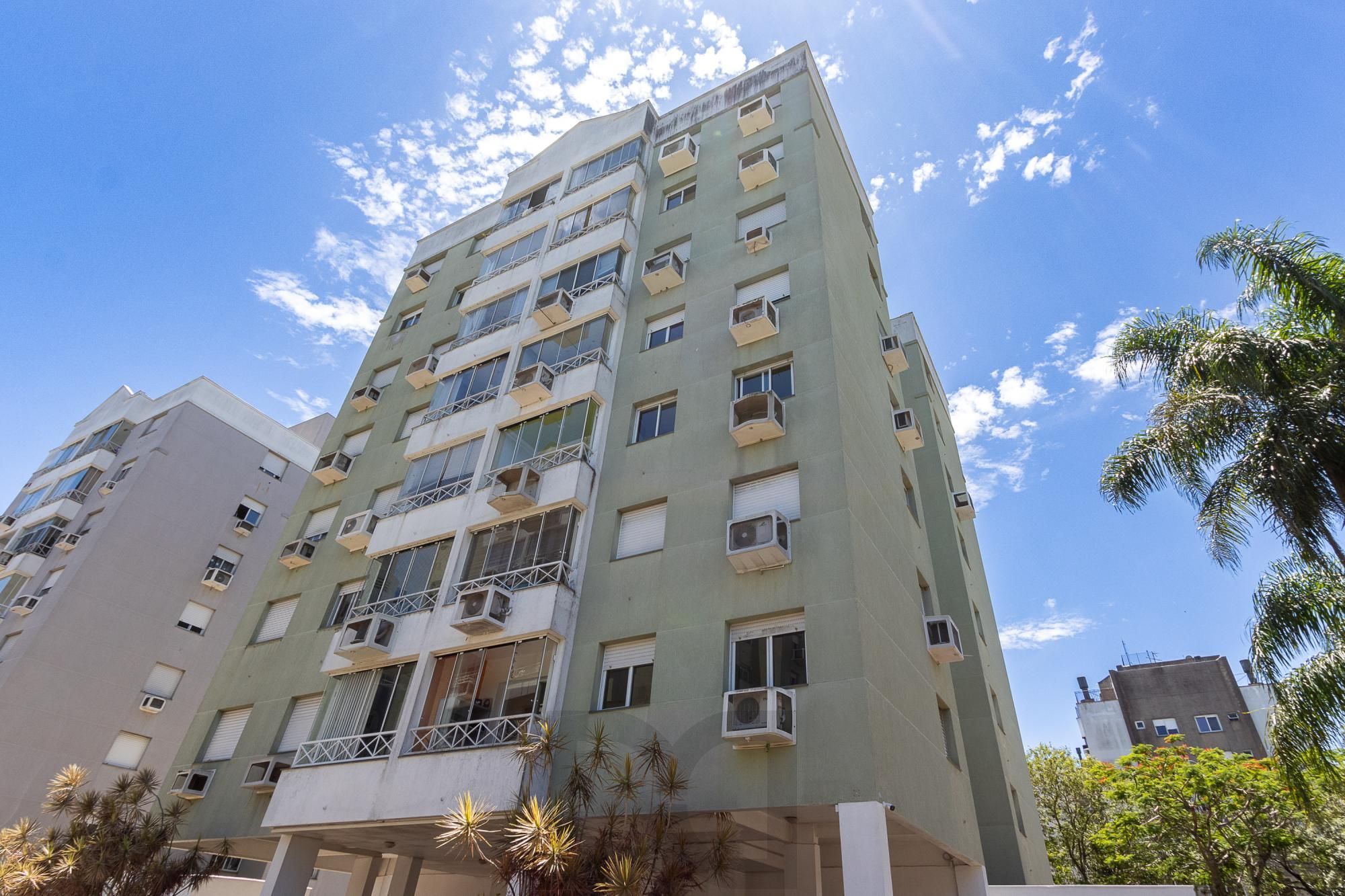 Apartamento 3 quartos, 1 vaga coberta, escriturada, condomínio com infra - Bairro Cristal — foto 30
