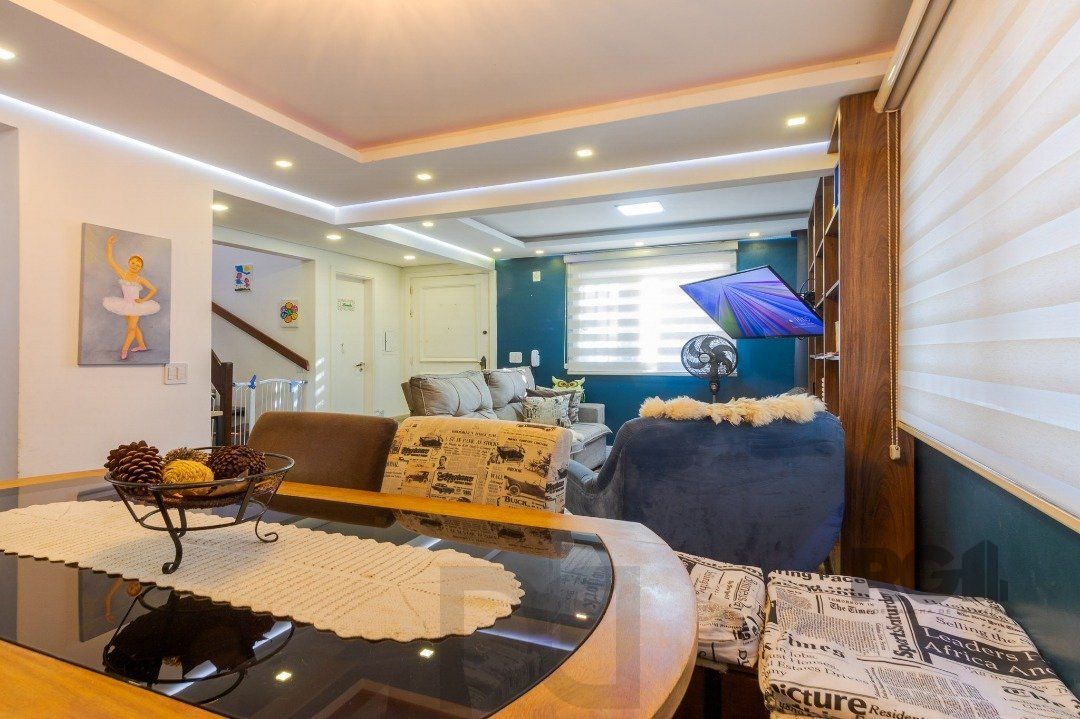 Casa em condomínio, 3 quartos, 1 suite, lareira, churrasqueira, 1 vaga - Bairro Tristeza — foto 3
