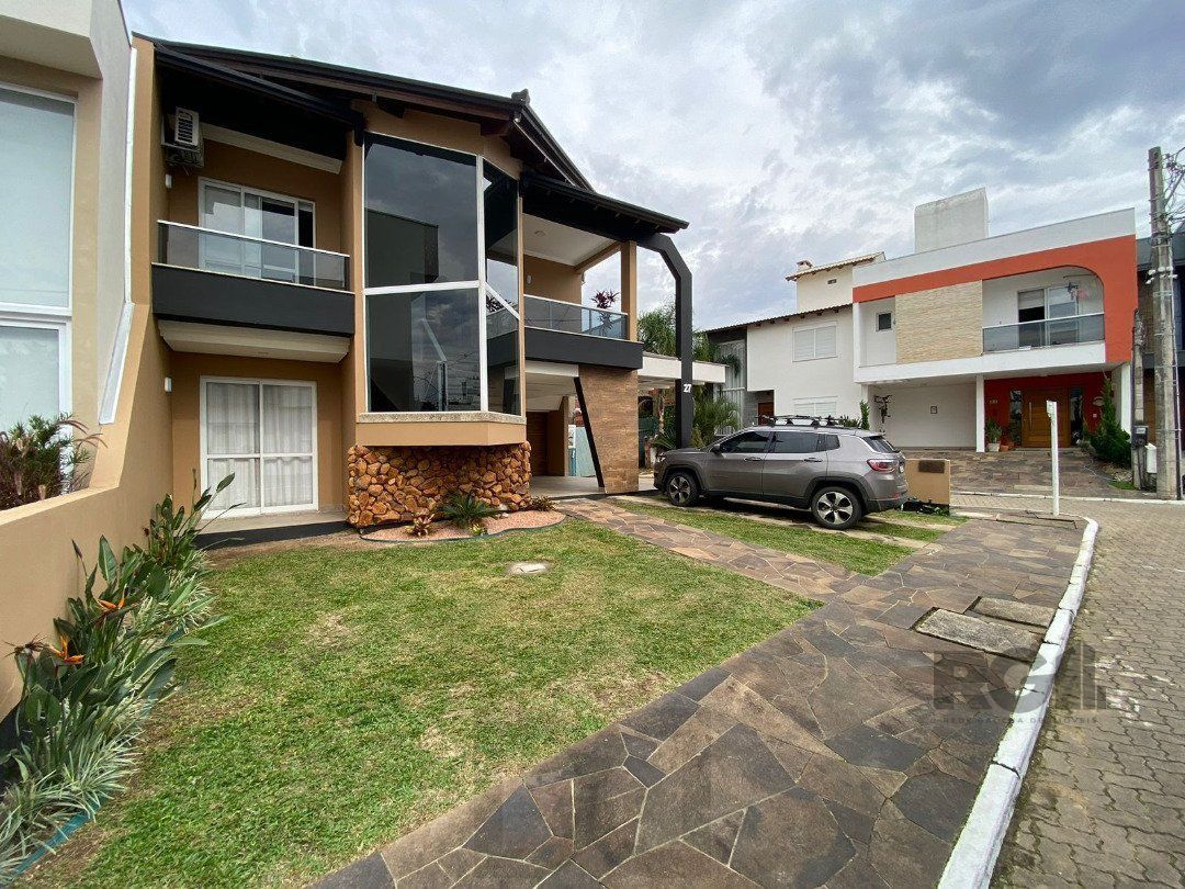 Casa em condominio com excelente padrão construtivo, possui 3 dormitórios, sendo 1 suíte máster com closet e sacada — foto 2