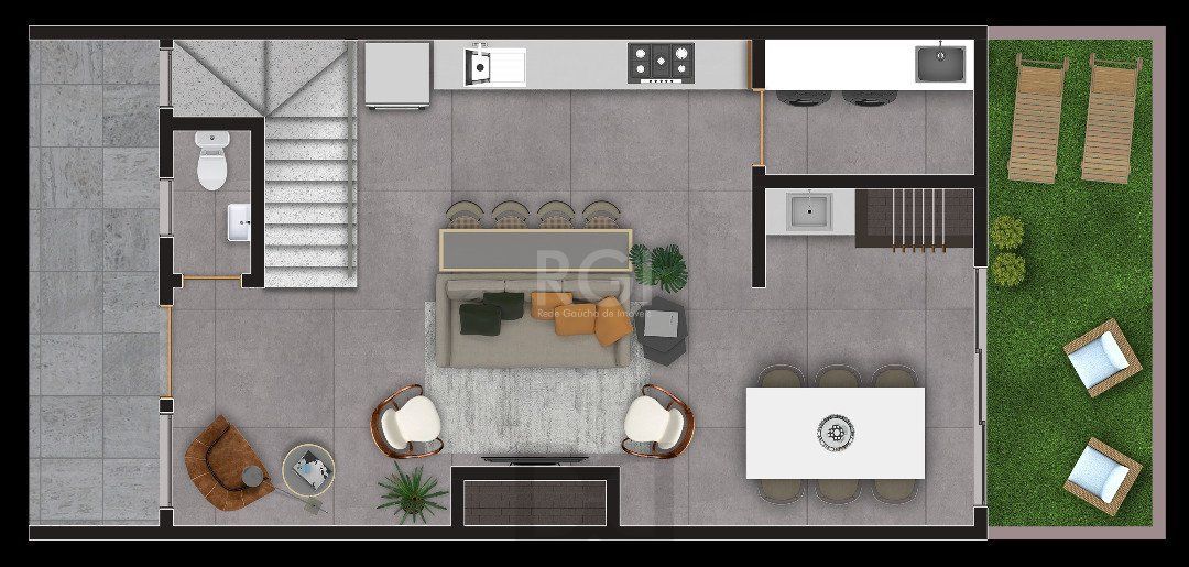 Casa Condominio para Venda - 200m², 3 dormitórios, sendo 3 suites, 2 vagas - Tristeza — foto 9