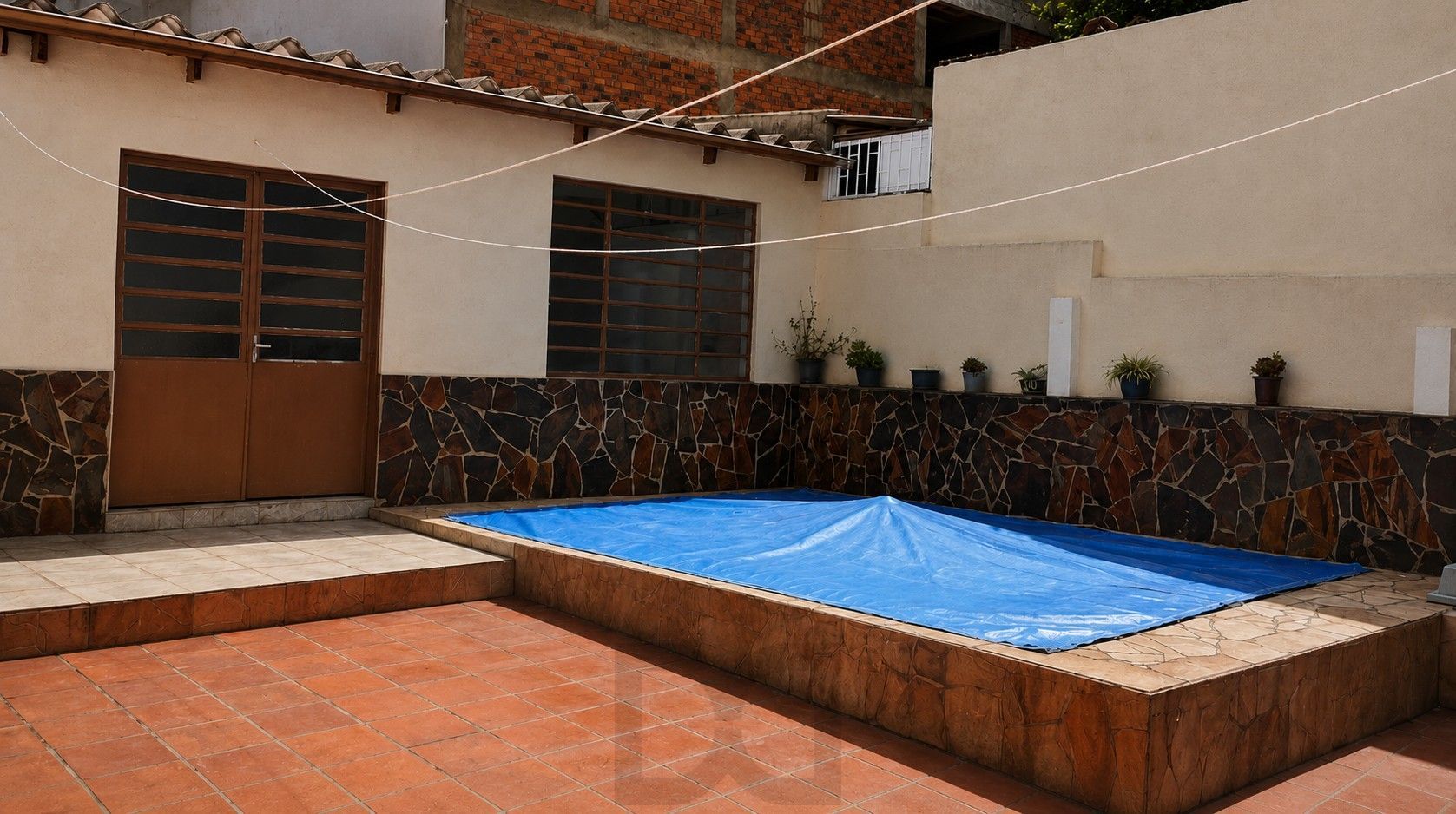 Casa de 2 dorm. semimobiliada c/ piscina — foto 10