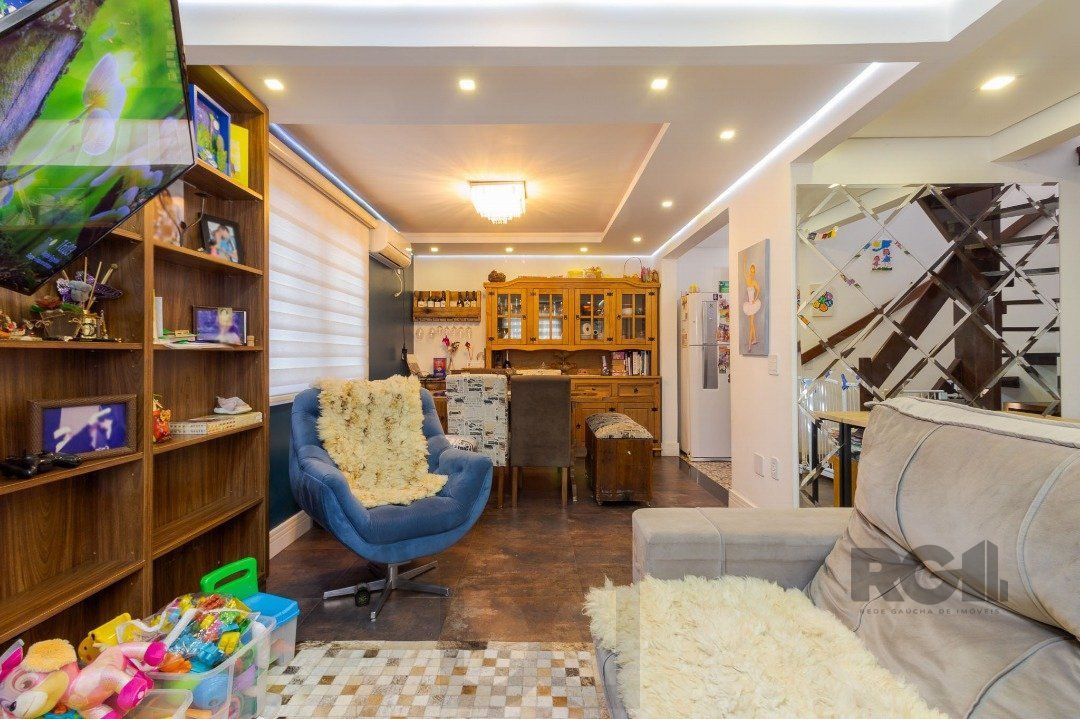 Casa em condomínio, 3 quartos, 1 suite, lareira, churrasqueira, 1 vaga - Bairro Tristeza — foto 2