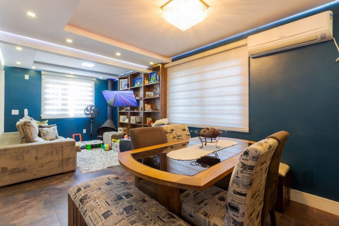 Casa em condomínio, 3 quartos, 1 suite, lareira, churrasqueira, 1 vaga - Bairro Tristeza — foto 1