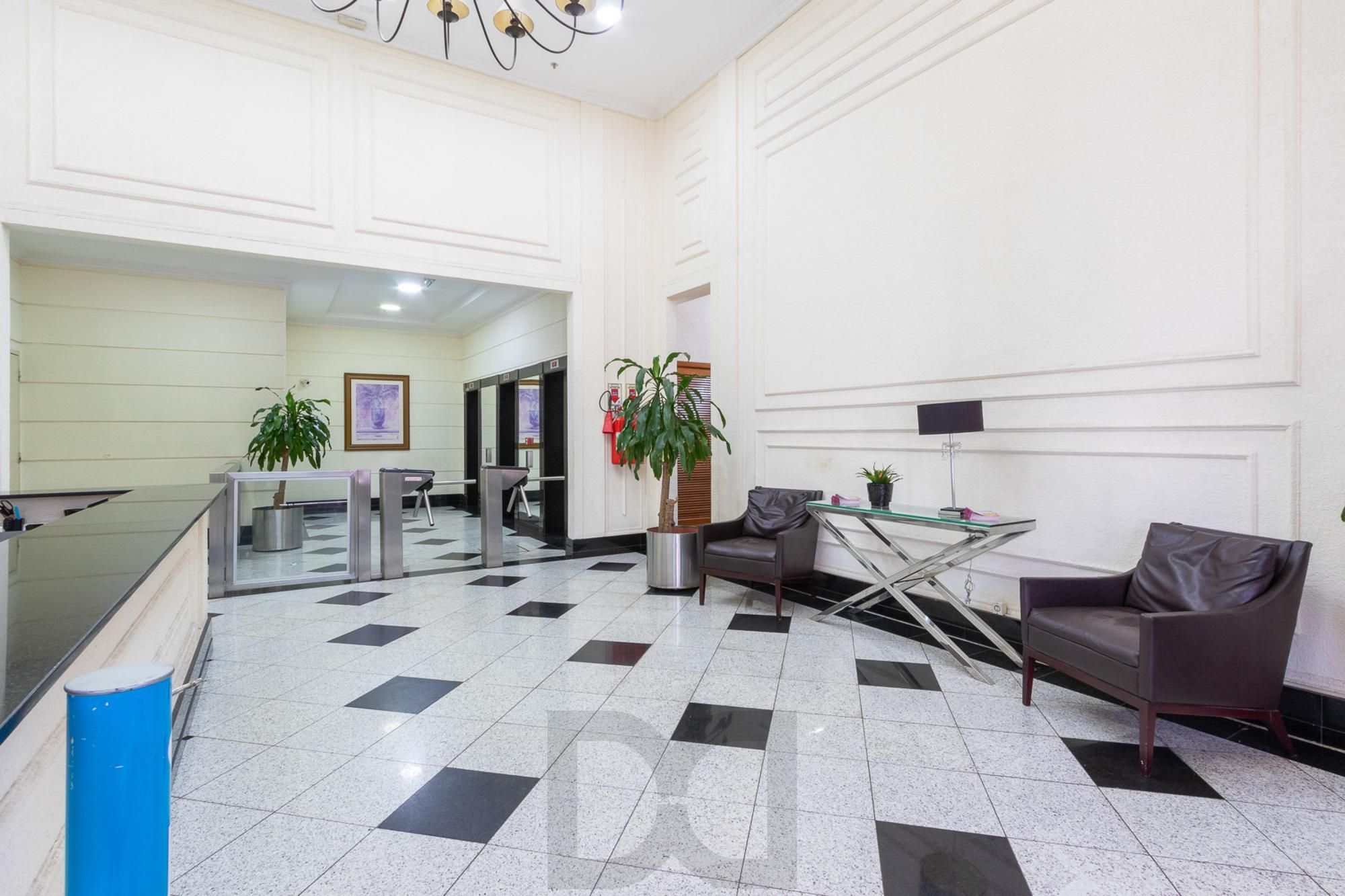 Sala/conjunto comercial para venda, 32,66m² privativoa, com 2 vagas escrituradas - Menino Deus — foto 13