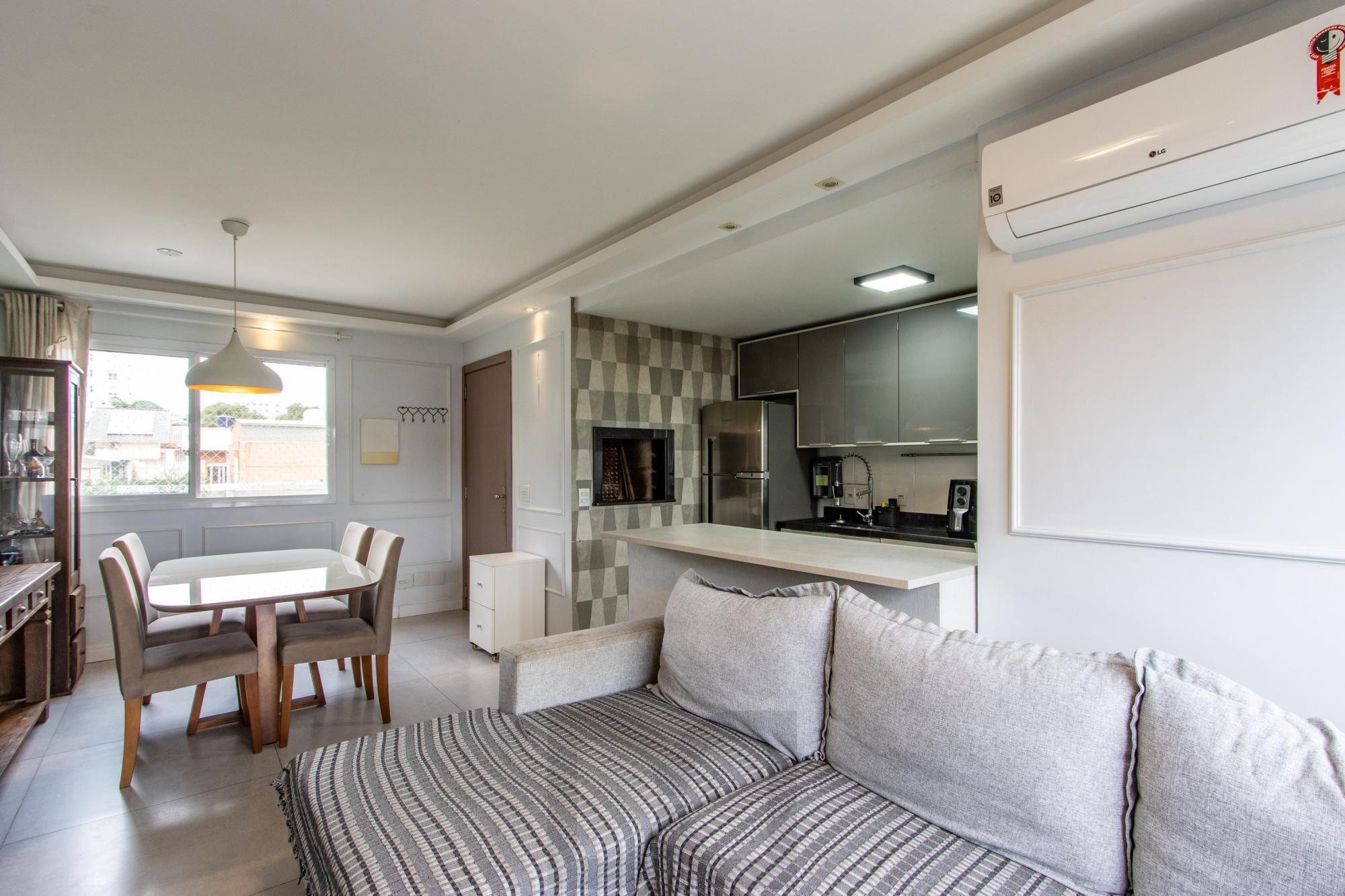 Apartamento 3 dormitórios semimobiliado junto ao Zaffari da Otto Niemeyer — foto 4