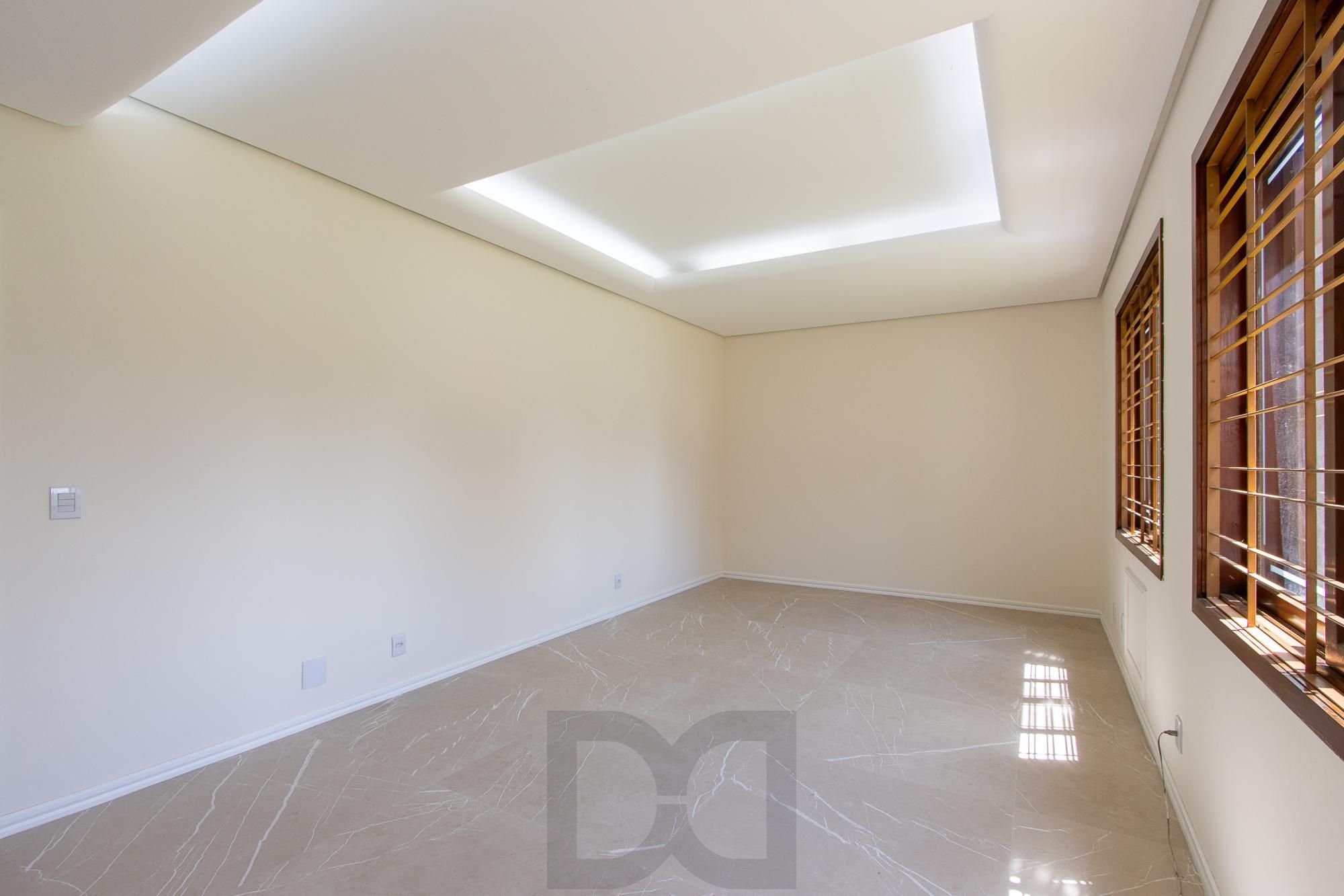 Casa com 2 dormitórios 3 banheiros. lareira e churrasqueira, e com arquitetura moderna. — foto 4