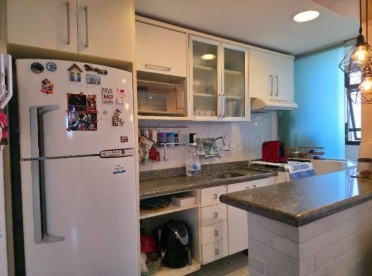 Apartamento  com 2 dormitórios, lavabo, banho social e churrasqueira integrada. — foto 11