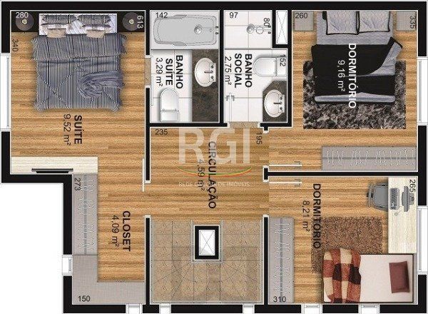 Casa Condominio para Venda - 150.86m², 4 dormitórios, sendo 2 suites, 2 vagas - Tristeza — foto 10