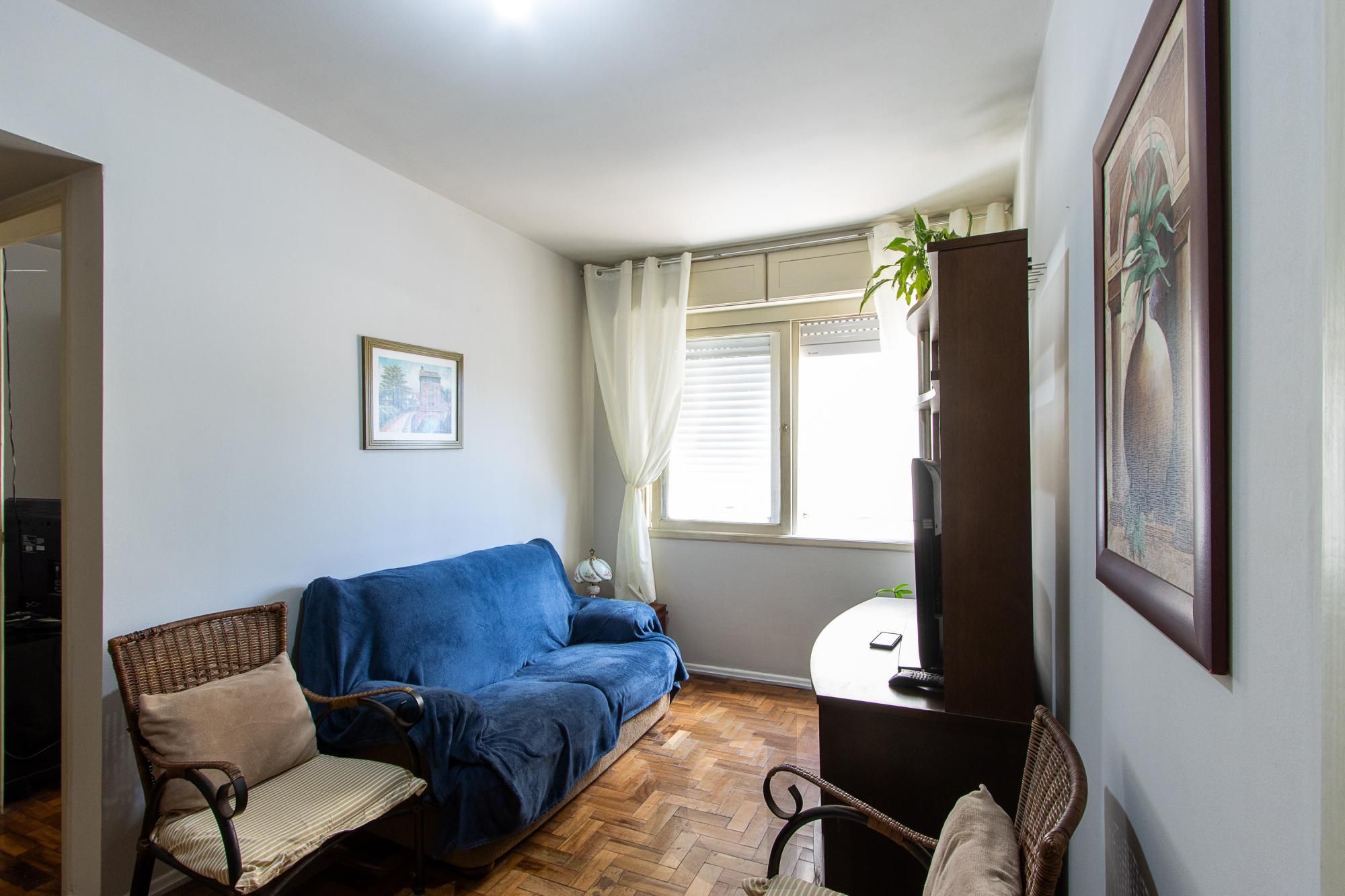 Apartamento com 1 quarto com vaga coberta e escriturada no bairro Cristal. — foto 3