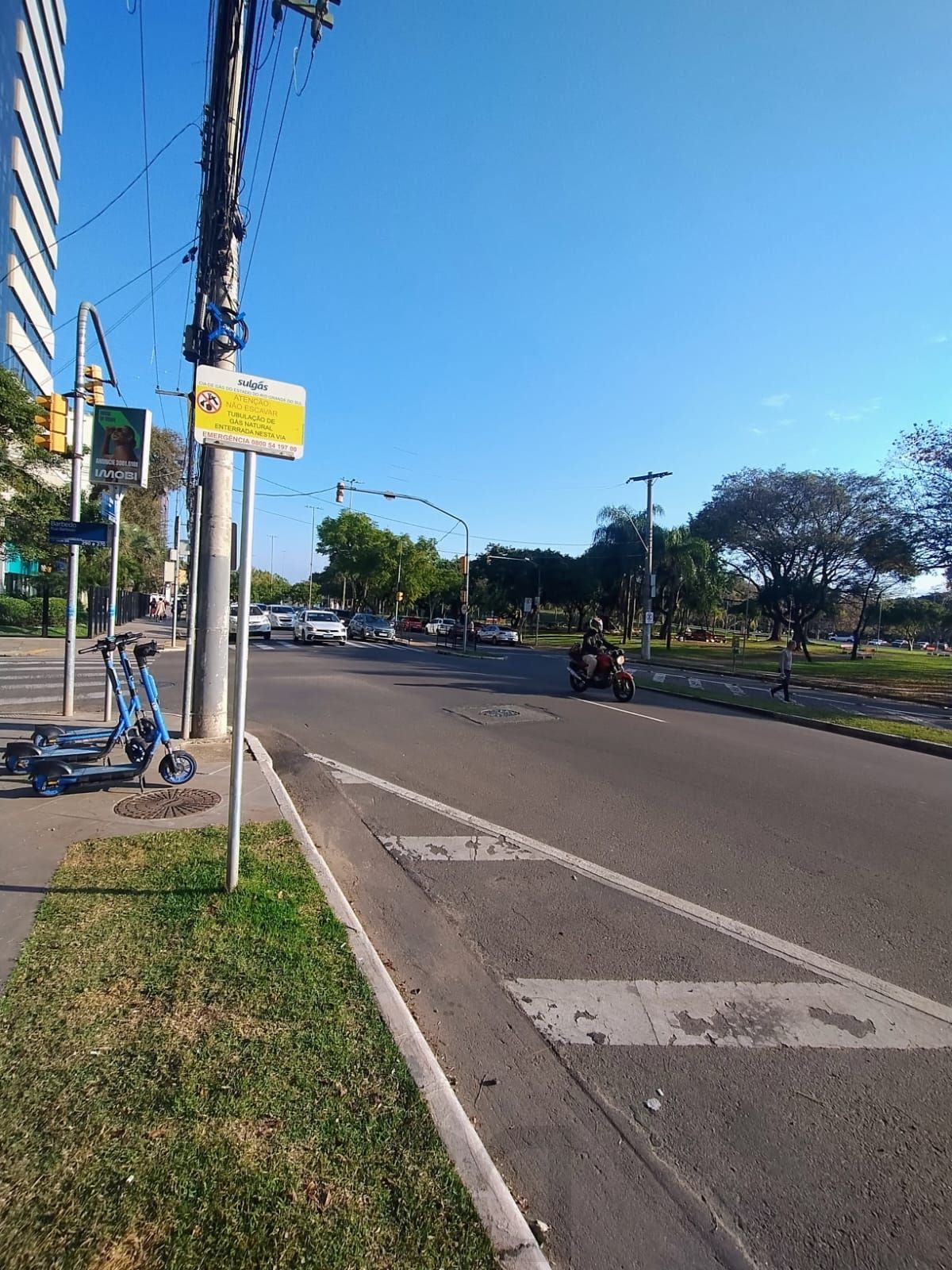 Rua de acesso