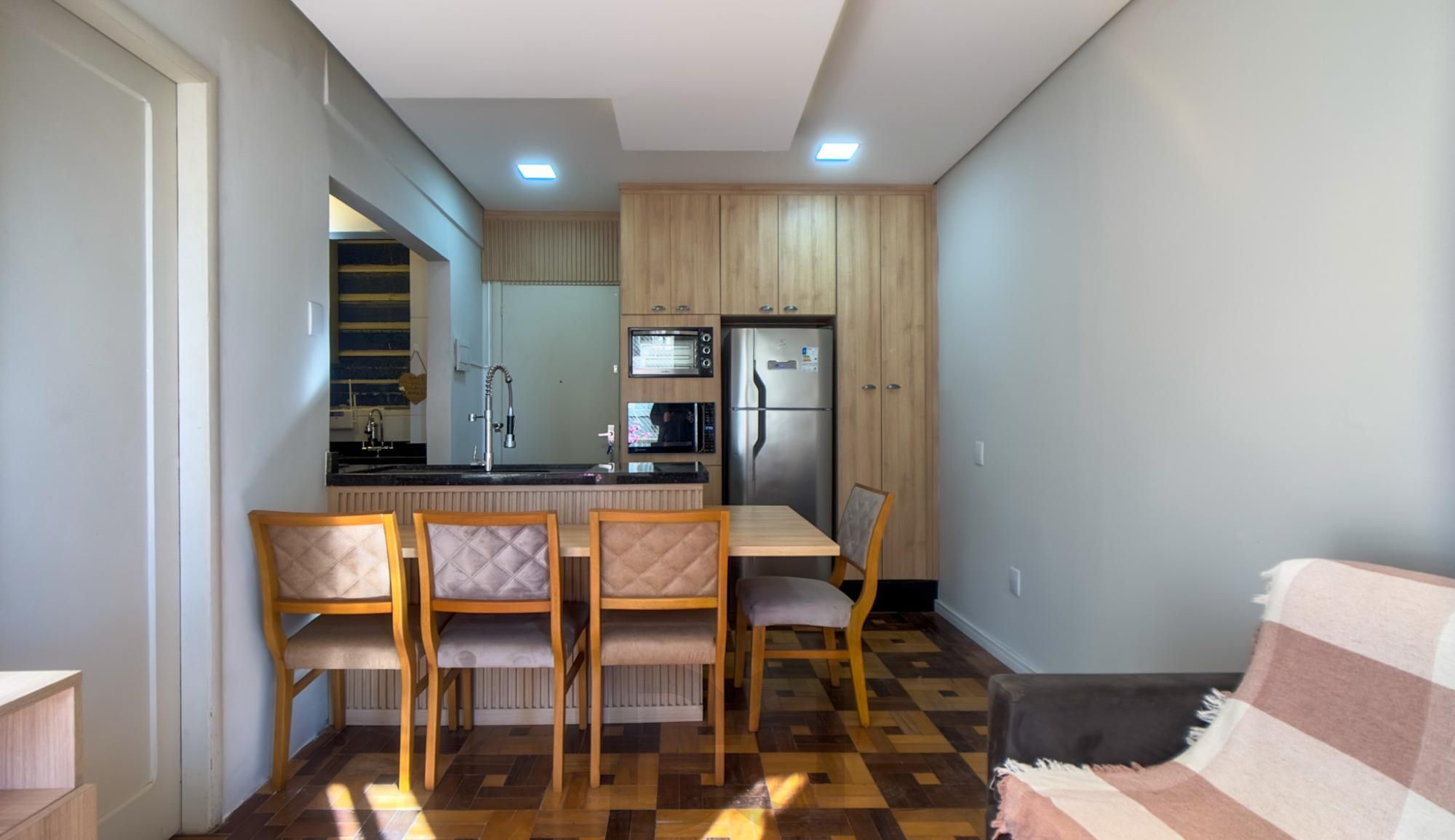 Apto impecável - frente MOBILIADO COM ELETRODOMESTICOS INCLUSIVE — foto 8