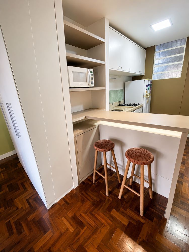 DESOCUPADO APARTAMENTO MOBILIADO COM ELETROS - APTO FUNDOS - SILENCIOSO CÓD. RP 390475 — foto 10