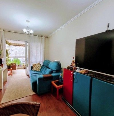 Apartamento de frente com vista panorâmica, sacada,3 dormitórios,1suíte para venda no bairro Centro Histórico em Porto Alegre/RS. — foto 3