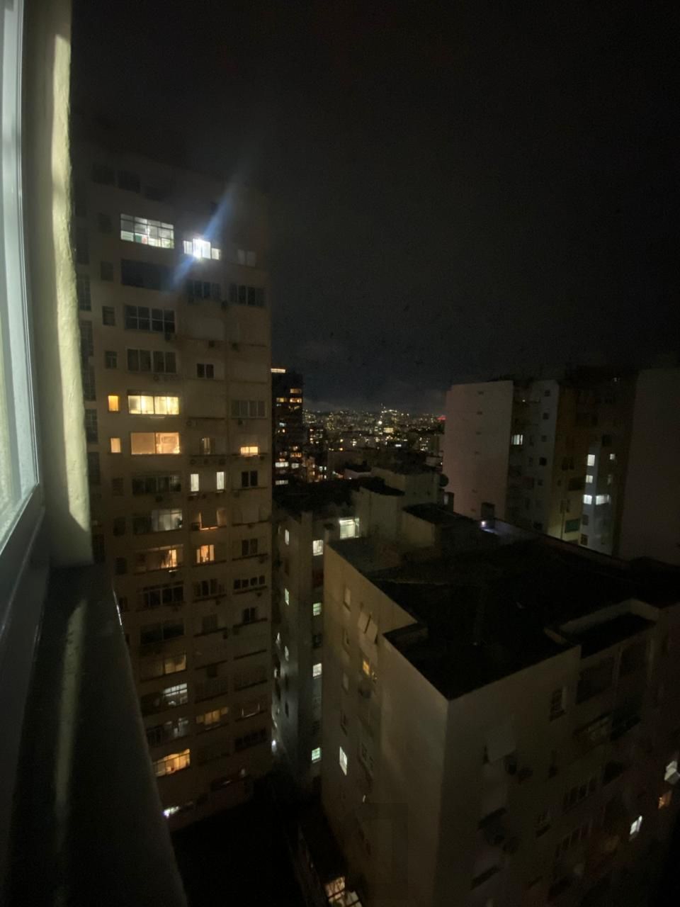 Vista área de serviço