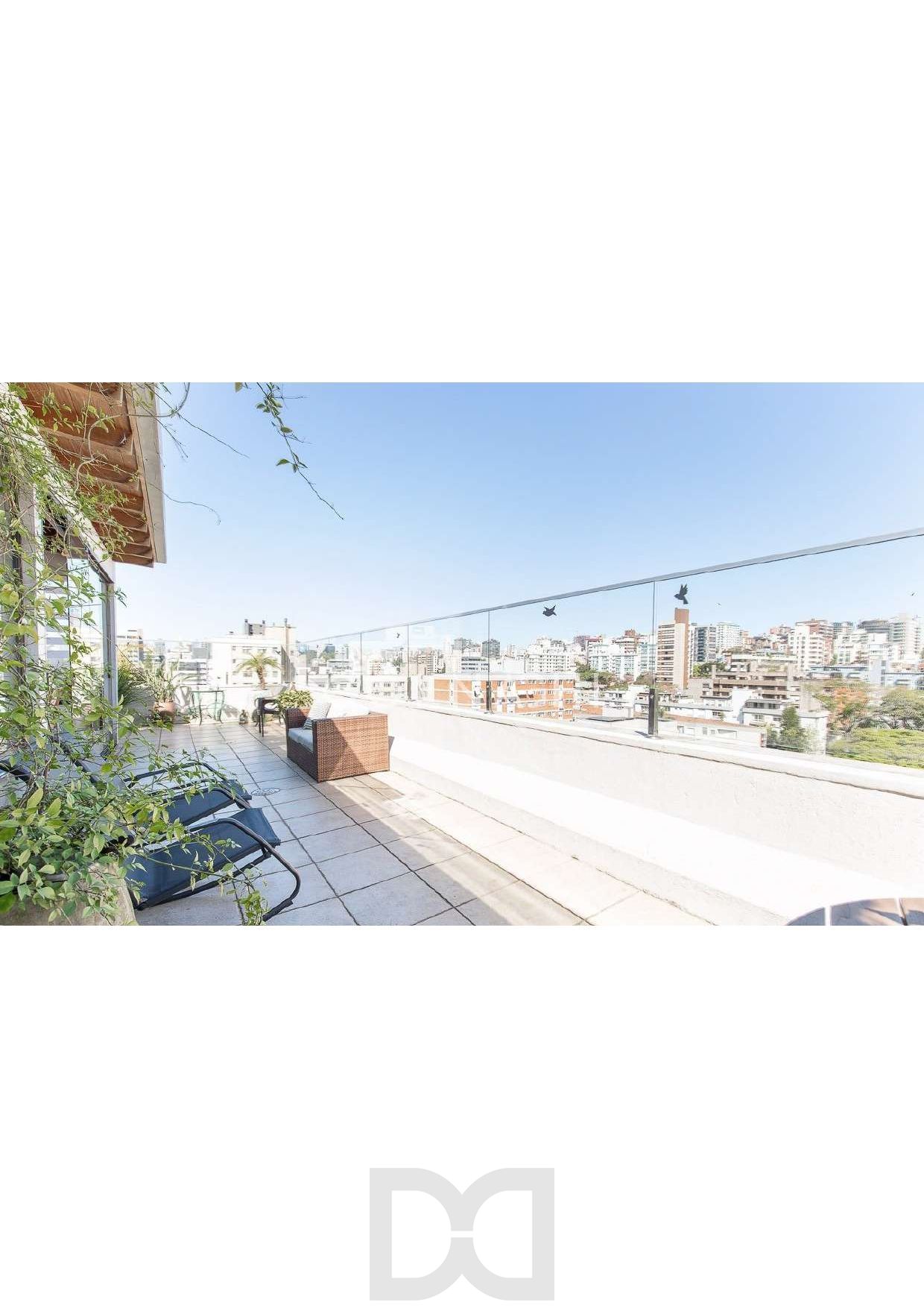Vista panorâmica do terraço
