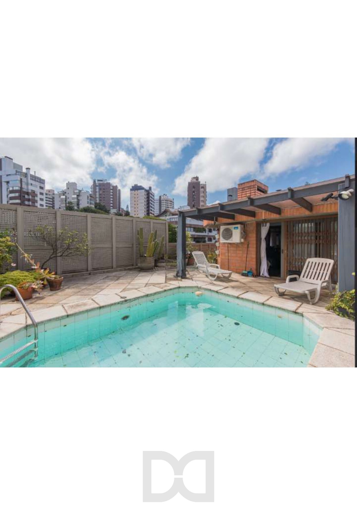 Piscina na cobertura