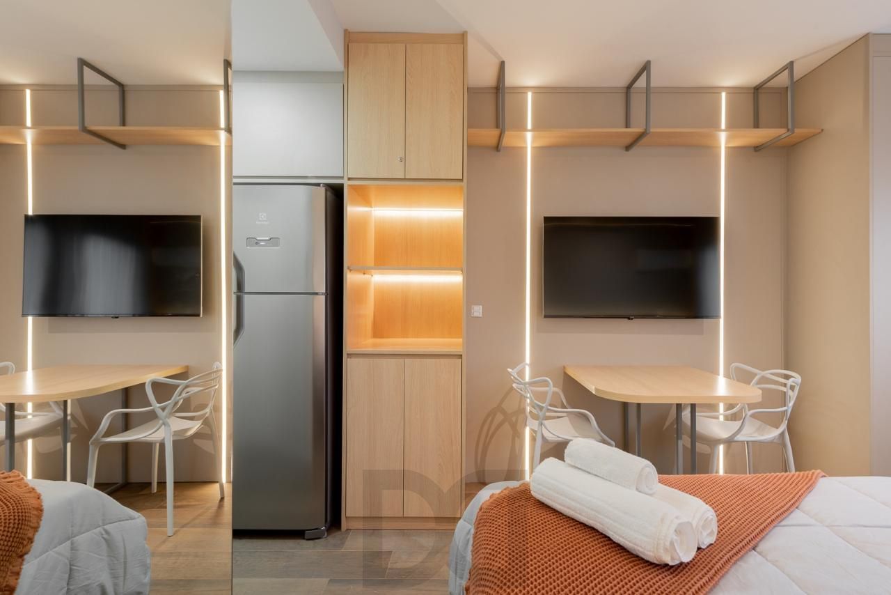 Apartamento de 24,70 m² privativos, bem decorado no Moinhos de Vento — foto 10