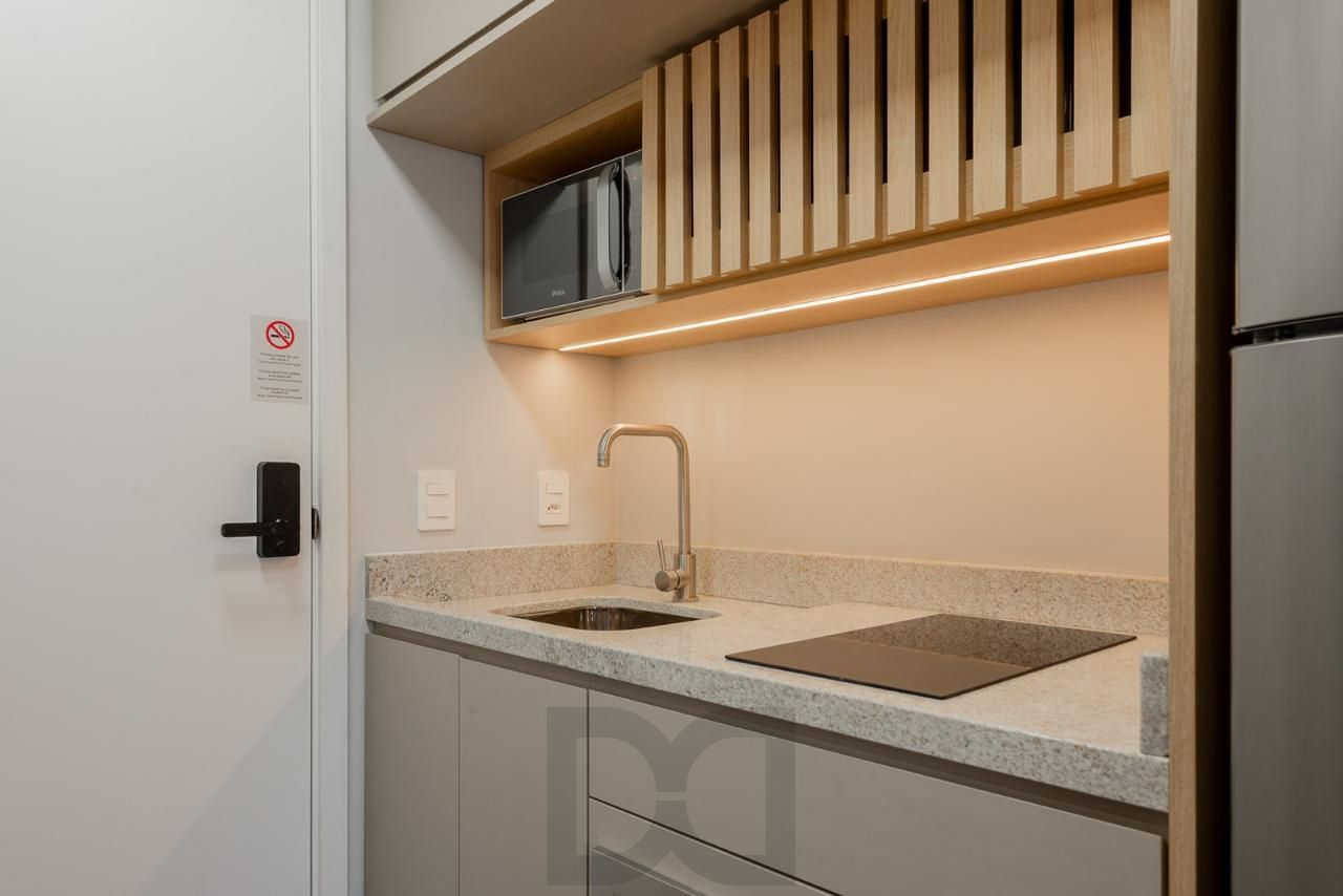 Apartamento de 24,70 m² privativos, bem decorado no Moinhos de Vento — foto 18