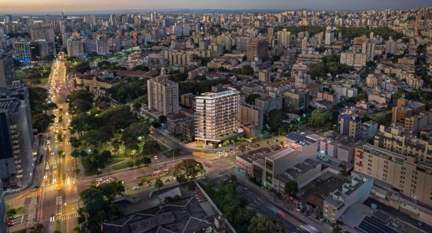 1 Suíte 42m² c/ Sacada e Lavabo no Orla Maiojama - Praia de Belas, POA — foto 6