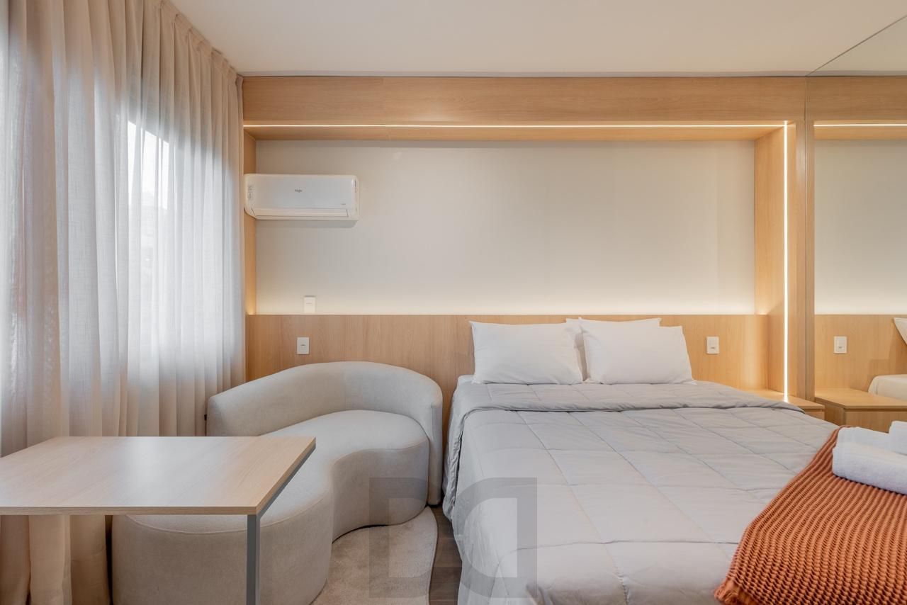 Apartamento de 24,70 m² privativos, bem decorado no Moinhos de Vento — foto 5