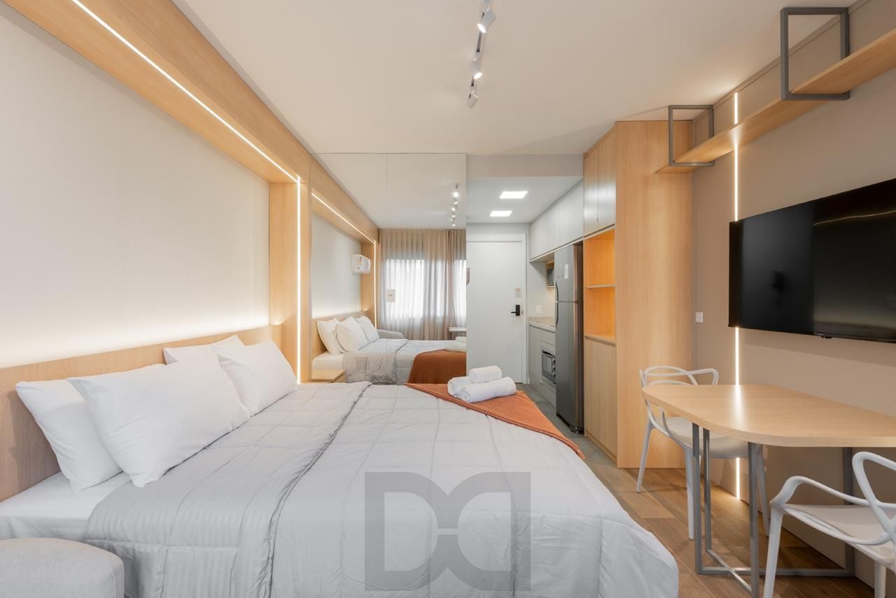 Apartamento de 24,70 m² privativos, bem decorado no Moinhos de Vento — foto 8