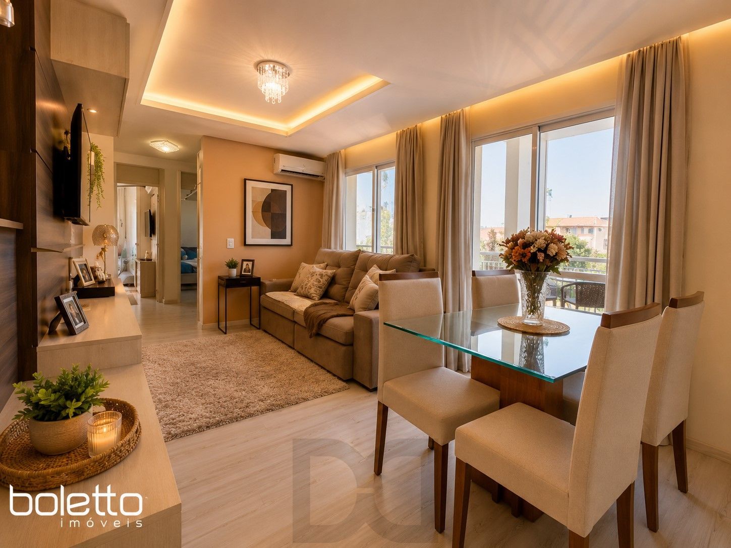 Apartamento 3 dormitórios com suíte e closet no Rossi Viva | Infra completa — foto 2