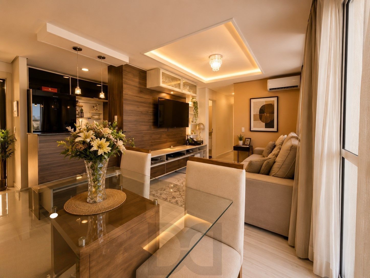 Apartamento 3 dormitórios com suíte e closet no Rossi Viva | Infra completa — foto 2