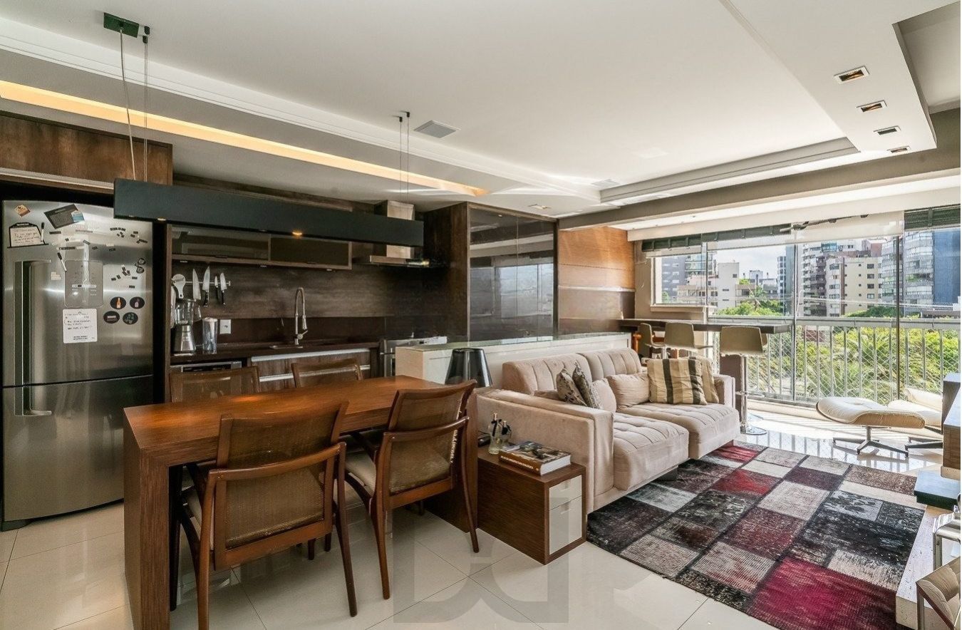 Apartamento 1 Suíte, Churrasqueira Mobiliada e Decorada - 1 vaga, Lazer Completo — foto 1