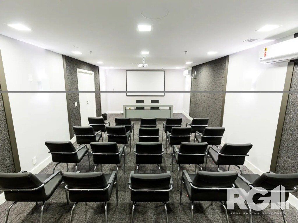 Sala para alugar totalmente mobiliada e decorada, 52 m² privativos divididos em 2 ambientes com vaga. — foto 12