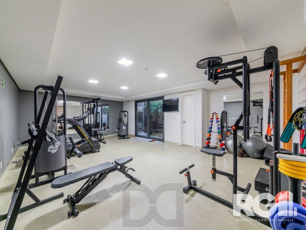 Belíssimo apartamento no Glass Aurélio andar alto, Living com pé direito duplo, 174m² privativos finamente decorado no Moinhos de Vento — foto 30