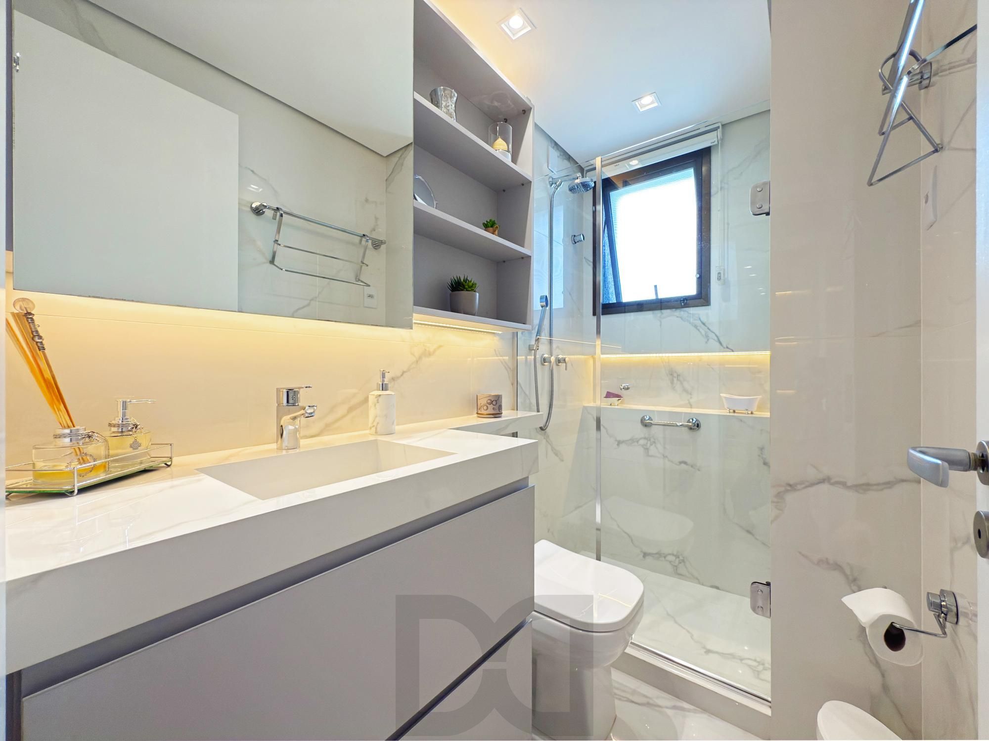 Belíssimo apartamento semimobiliado e decorado 2 dorm 2 vagas c/piscina — foto 27