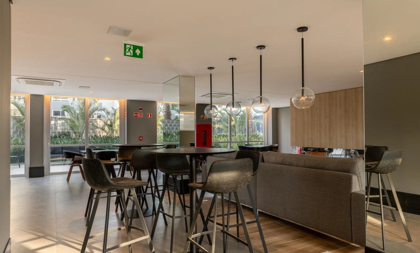 Apartamento mobiliado e equipado andar alto churrasqueira sol da manhã Lindóia — foto 30