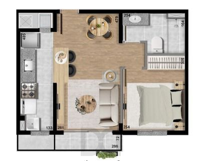 Apartamento 1 Dorm com Sacada no Alto Lindóia Resort — foto 10