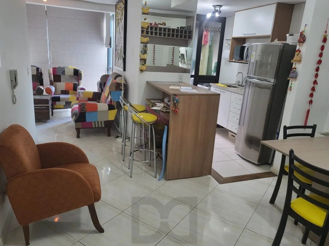 Apartamento com 1 quarto e 53m² à venda em Menino Deus, Porto Alegre. — foto 1