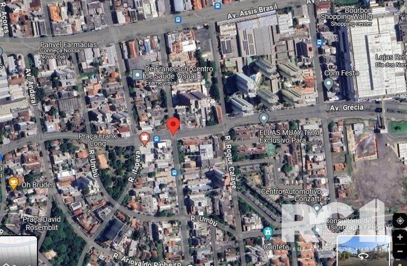 Excelente terreno de esquina medindo 252,8m², ideal para comércio. Poucos metros da Assis brasil. Localizado, Av. João Wallig - Passo da Areia — foto 2
