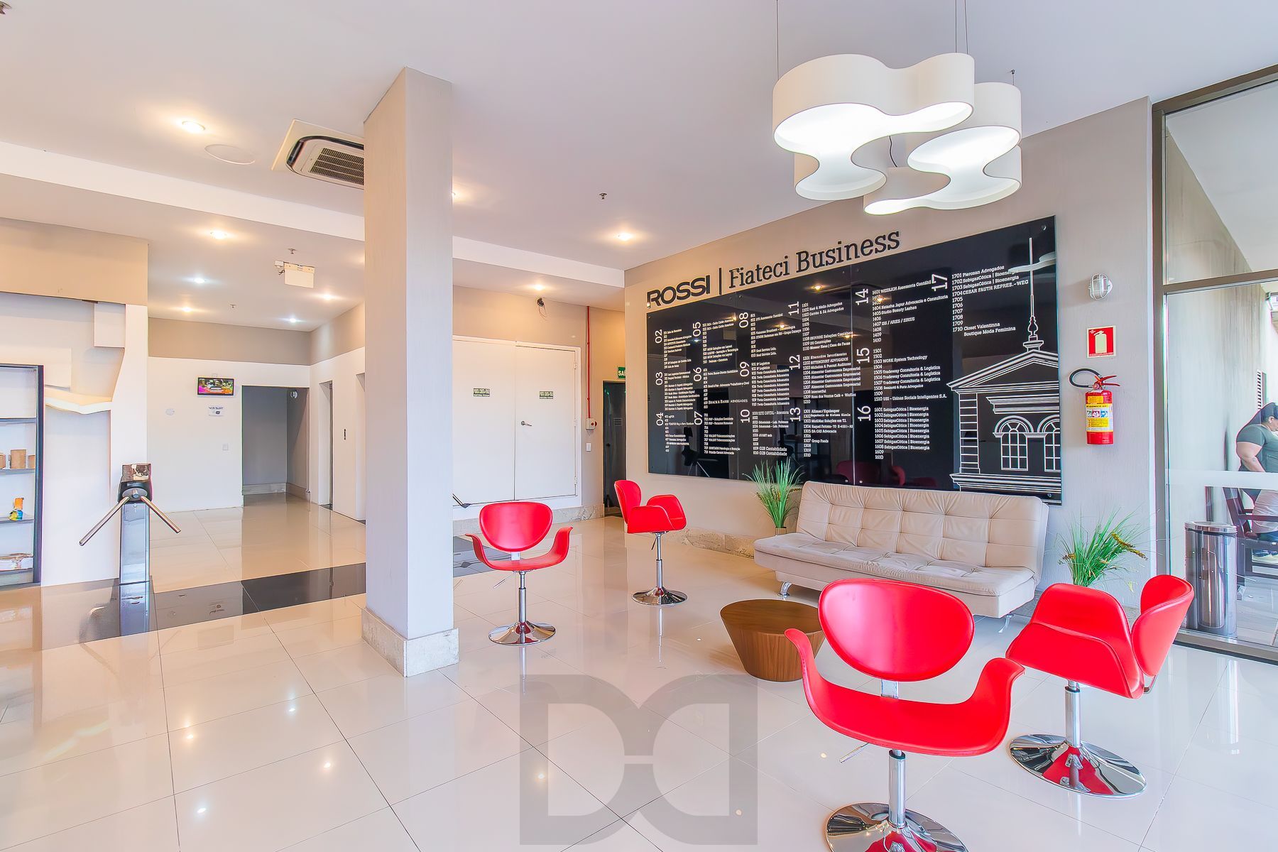 Sala Comercial mobiliada com 33m² - Fiateci Business — foto 3