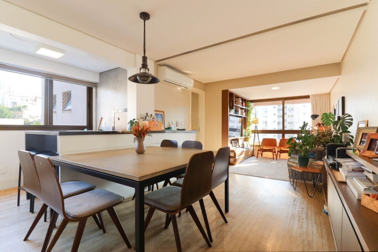 Apartamento semimobiliado com churrasqueira no Higienópolis — foto 1