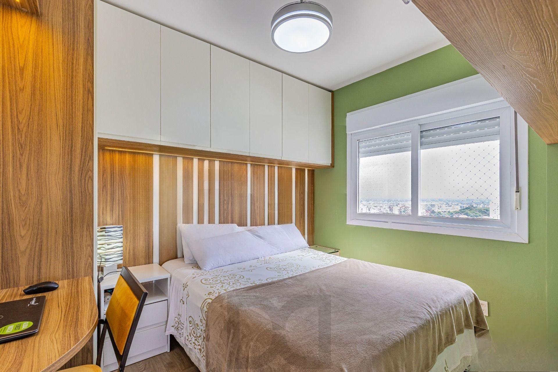 Apartamento mobiliado e equipado andar alto churrasqueira sol da manhã Lindóia — foto 13