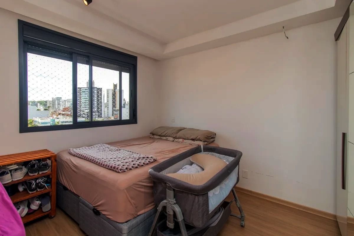Apartamento, 2 Quartos Semimobiliado, churrasqueira, 1 vaga - Menino Deus — foto 7