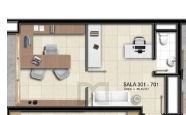Sala Comercial no Praia de Belas com Vista para o Guaíba — foto 7