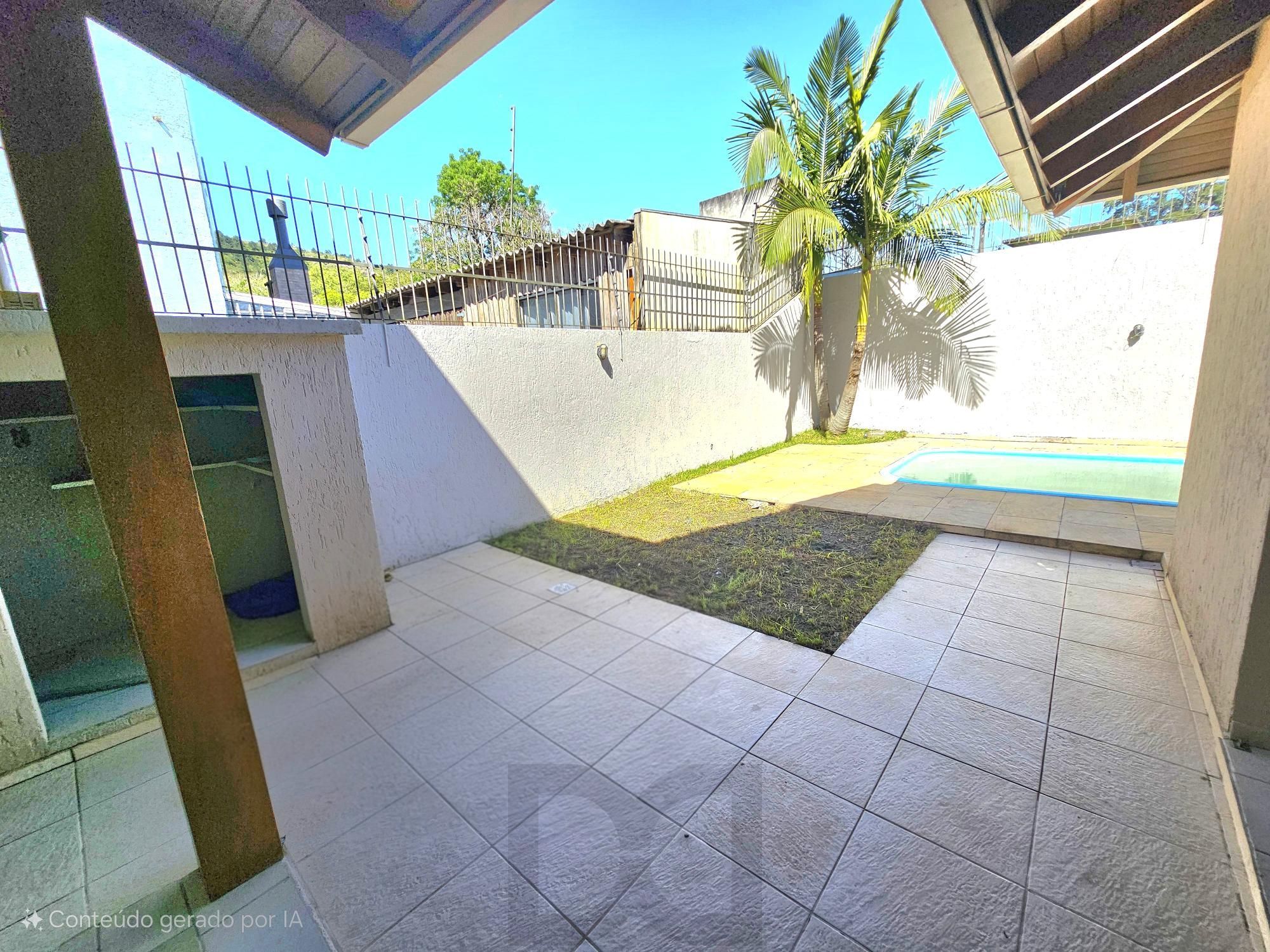 Sobrado 3 dormitórios com lareira, churrasqueira, piscina, 4 vagas garagem com 196,00m² de área construída no bairro Hípica ! — foto 41