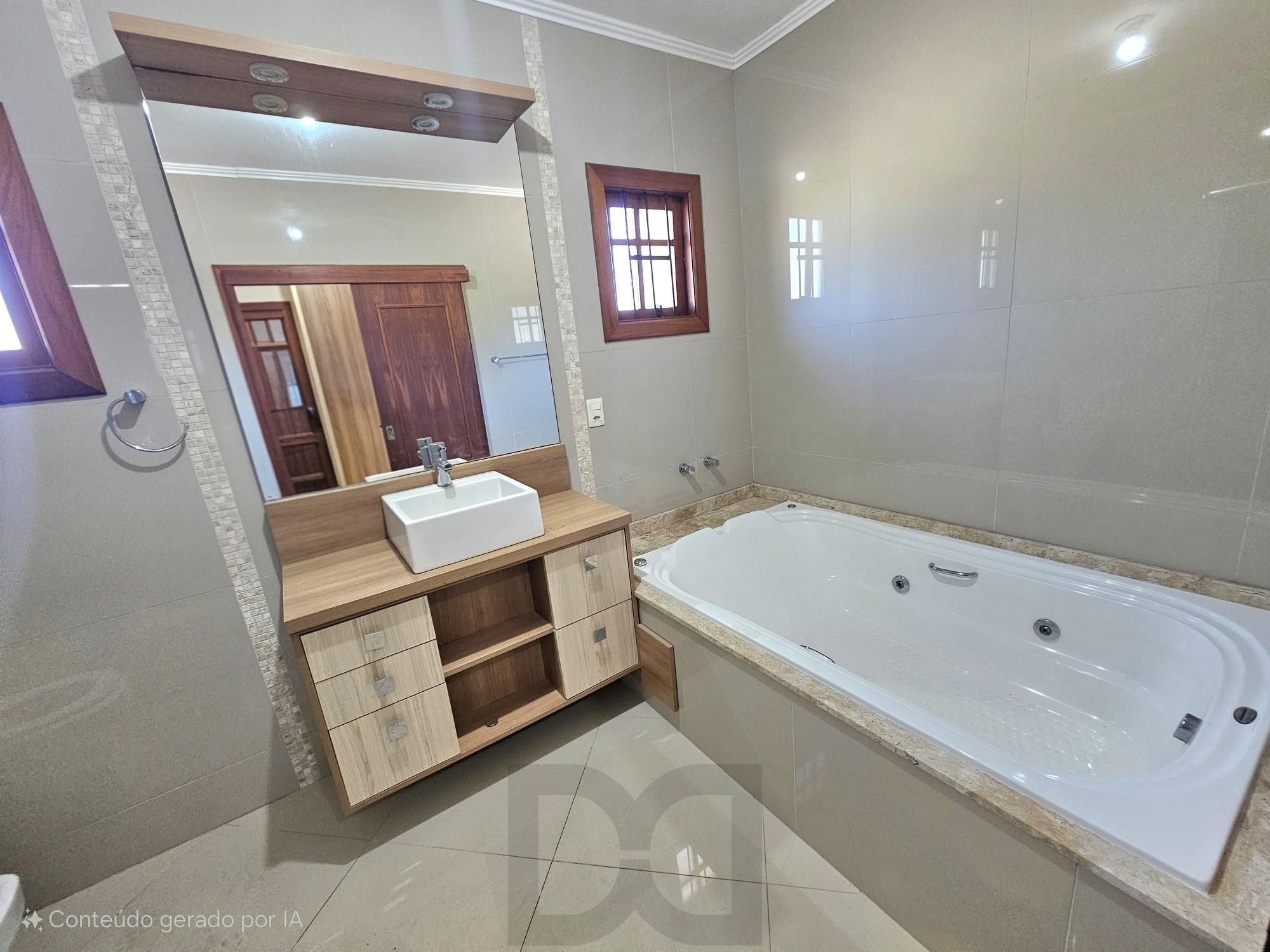 Sobrado 3 dormitórios com lareira, churrasqueira, piscina, 4 vagas garagem com 196,00m² de área construída no bairro Hípica ! — foto 26