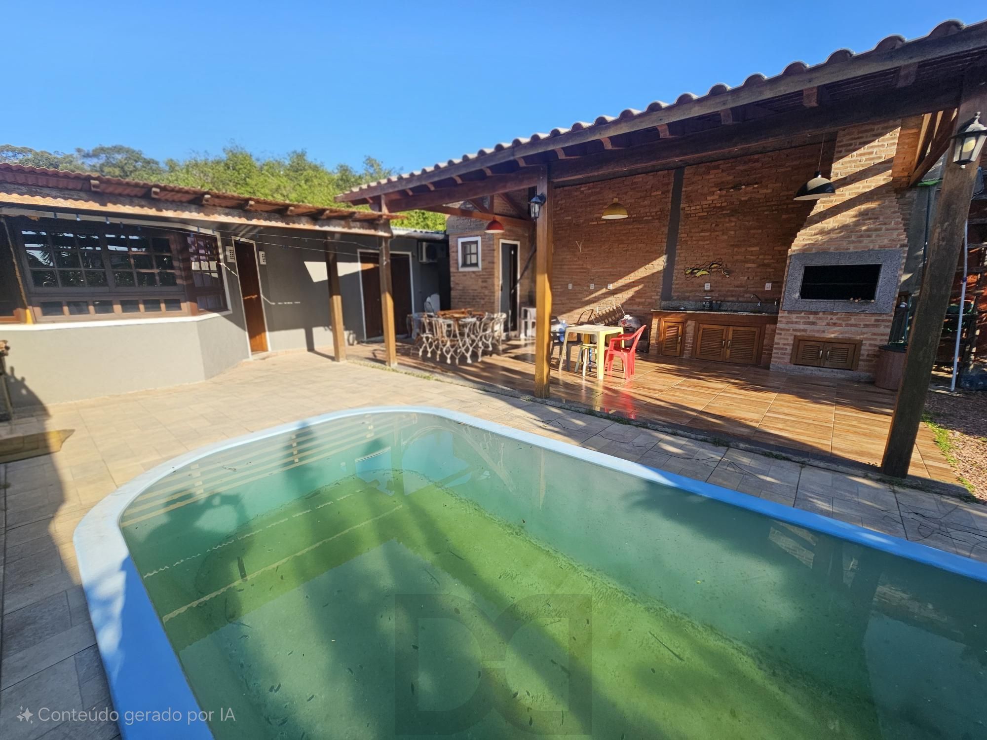 Casa para Venda - 79.22m² 2 dormitórios, + casa de 1 dormitório nos fundos, piscina e quiosque com churrasqueira - Espirito Santo — foto 22