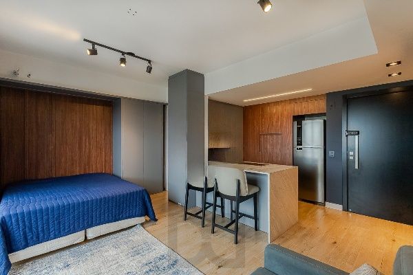 Lindo studio de 37m2, totalmente mobiliado, com 1 vaga de garagem no bairro Boa Vista — foto 6