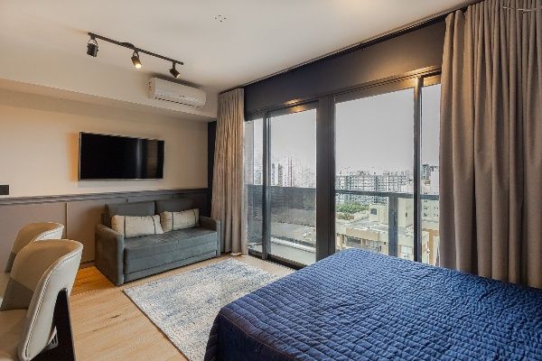Lindo studio de 37m2, totalmente mobiliado, com 1 vaga de garagem no bairro Boa Vista — foto 1